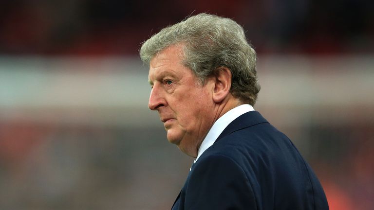 England manager Roy Hodgson prior to the UEFA European Qualifying match at Wembley Stadium, London.