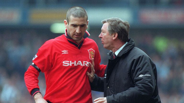 Eric Cantona is one of only four world-class players Sir Alex Ferguson claims to have had