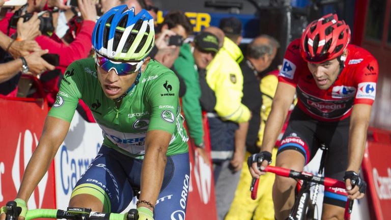 Esteban Chaves, Tom Dumoulin, Vuelta a Espana, stage 11