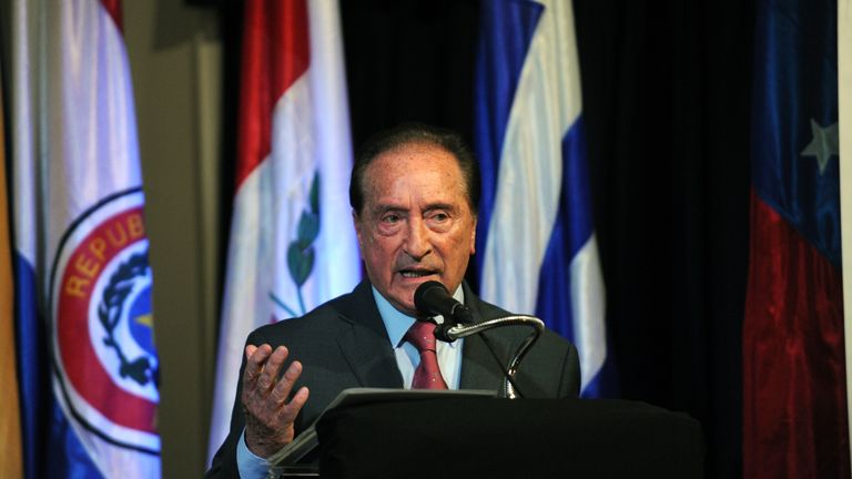 Eugenio Figueredo is the second arrested FIFA official to be extradited to the US from Switzerland