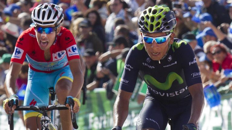 Fabio Aru, Nairo Quintana, Vuelta a Espana 2015, stage 15