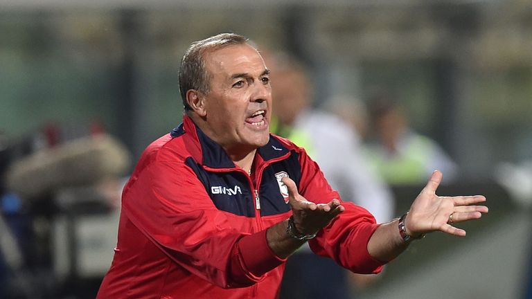 Fabrizio Castori has been sacked by Carpi after just six games in Serie A