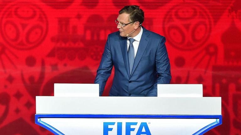 FIFA general secretary Jerome Valcke
