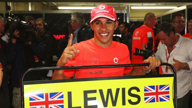 Lewis Hamilton won his maiden world title with McLaren in 2008