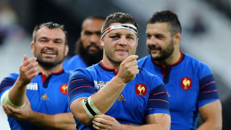 France celebrate after the victory