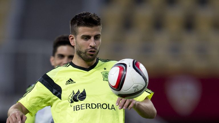 Pique will almost certainly start for Spain in their latest Euro 2016 qualifier