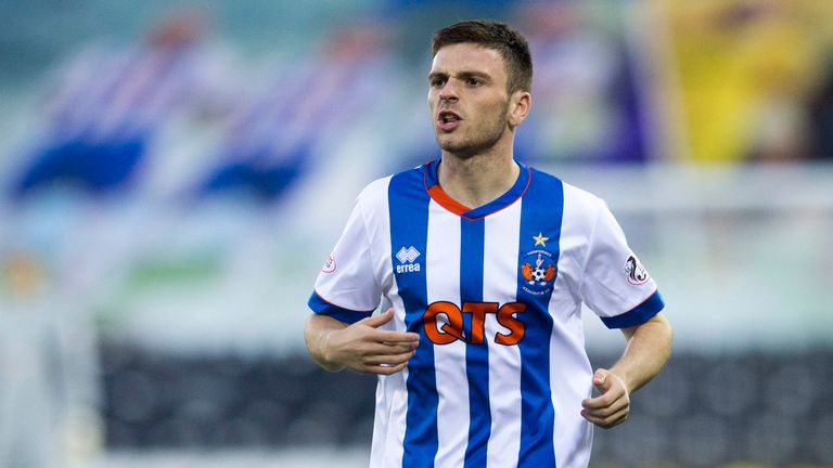 Greg Kiltie's contract with Kilmarnock ends in January.