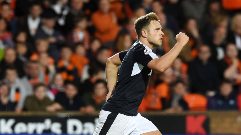 Dundee striker Greg Stewart was nominated for last year's Premiership Player of the Year in his first full season in Scotland's top-flight.