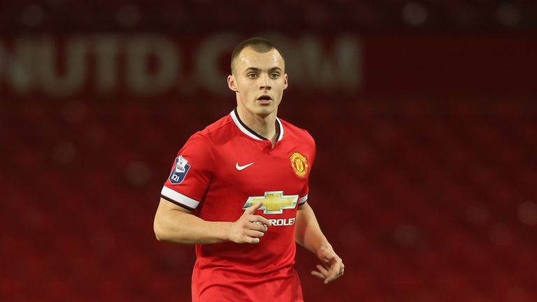 Liam Grimshaw: The Manchester United U21s captain has joined Motherwell on loan.