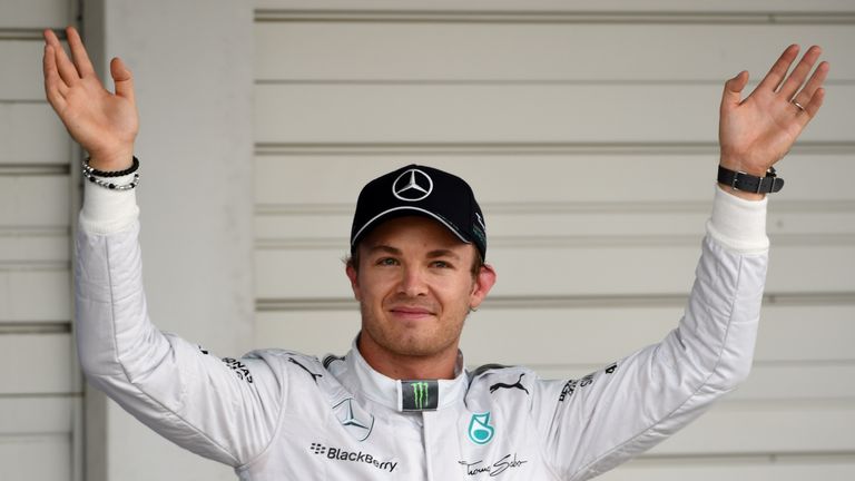Nico Rosberg was on pole in 2014