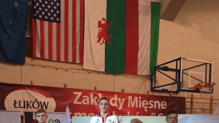 Jack Bateson podium
