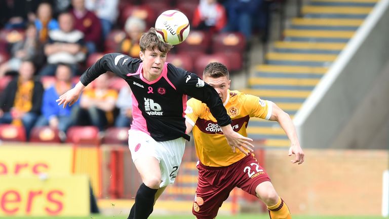 Jack Hendry (left) has joined Wigan from Partick Thistle. 