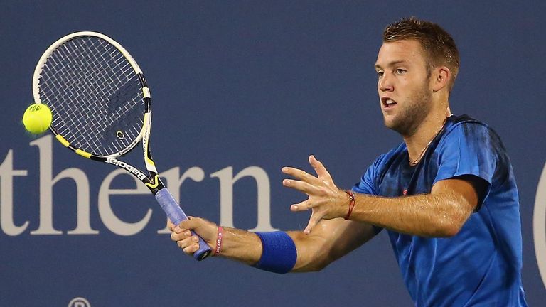 Jack Sock of the United States 