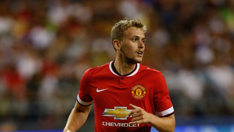 James Wilson #49 of Manchester United follows the play against against Club America during the International Champions Cup at CenturyLink Field