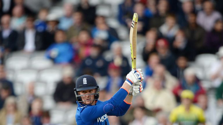 Jason Roy of England bats