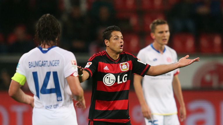 Bayer Leverkusen have former Manchester United striker Javier Hernandez in their squad