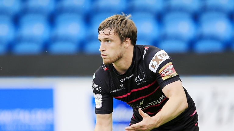 Joe Mellor in action for Widnes