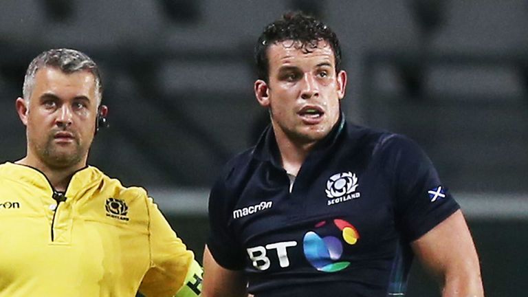 John Hardie has been the nod for the World Cup by Scotland coach Vern Cotter