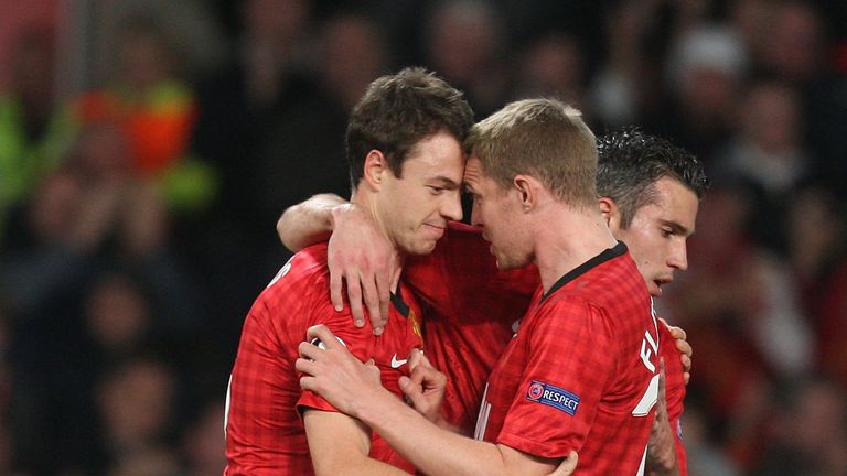 Jonny Evans, Darren Fletcher