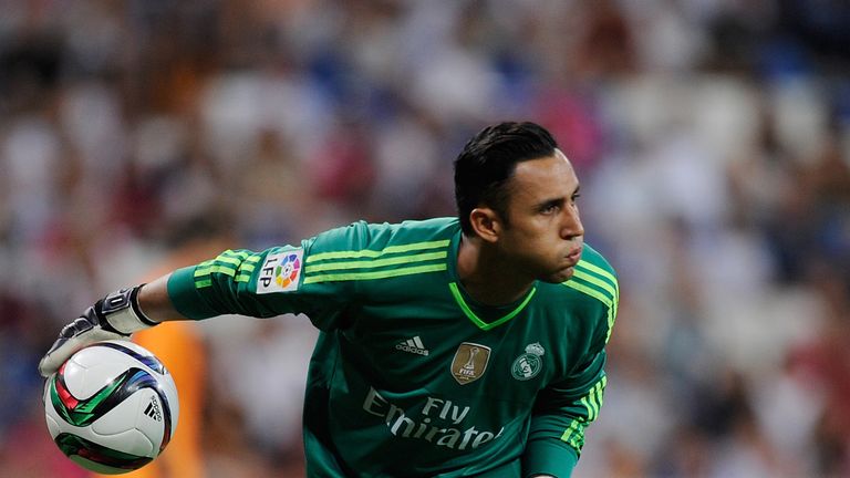 Keylor Navas of Real Madrid