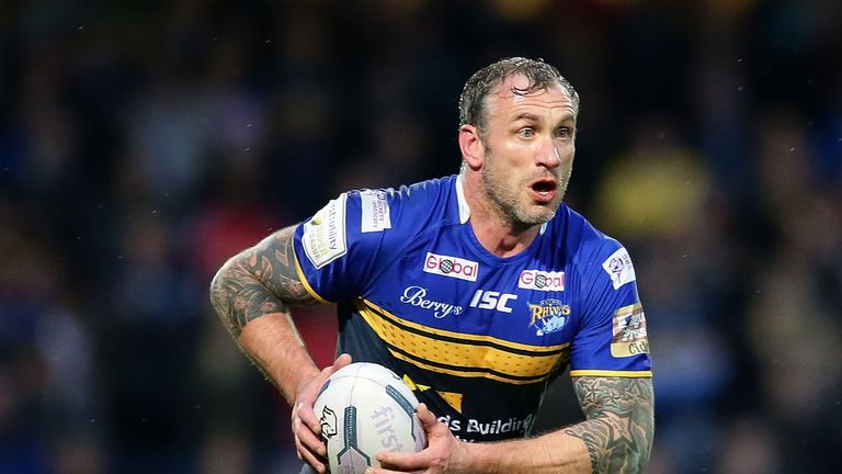 Leeds captain Jamie Peacock