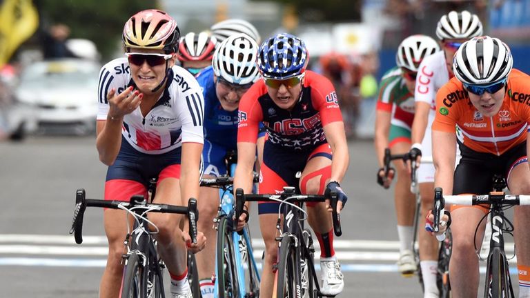 Lizzie Armitstead, Anna van der Breggen, Megan Guarnier, UCI Road World Championships, women's road race