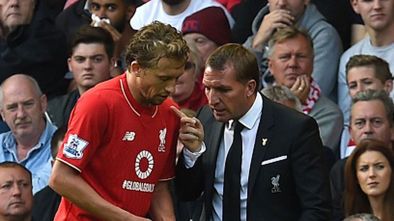 Lucas Leiva has backed under-pressure manager Brendan Rodgers