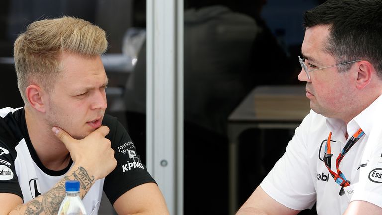 Kevin Magnussen in talks with McLaren boss Eric Boullier