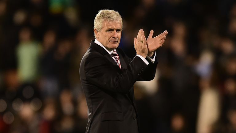 Mark Hughes is confident Stoke's performances will start to yield positive results soon