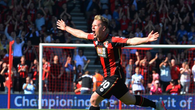 Matt Ritchie celebrates 