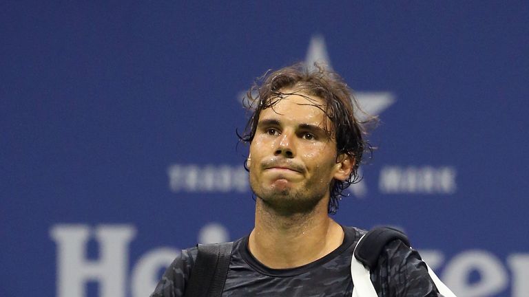 Rafael Nadal exits the US Open in the third round after losing in five sets to Fabio Fognini 