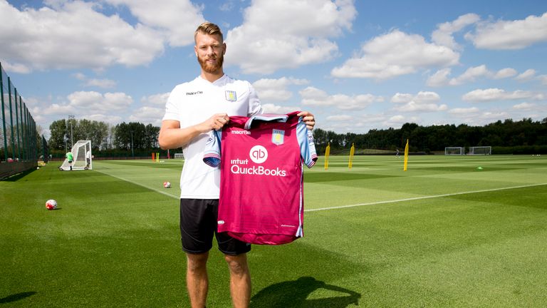 Nathan Baker signed a new Aston Villa deal in July but joins Bristol City for the season