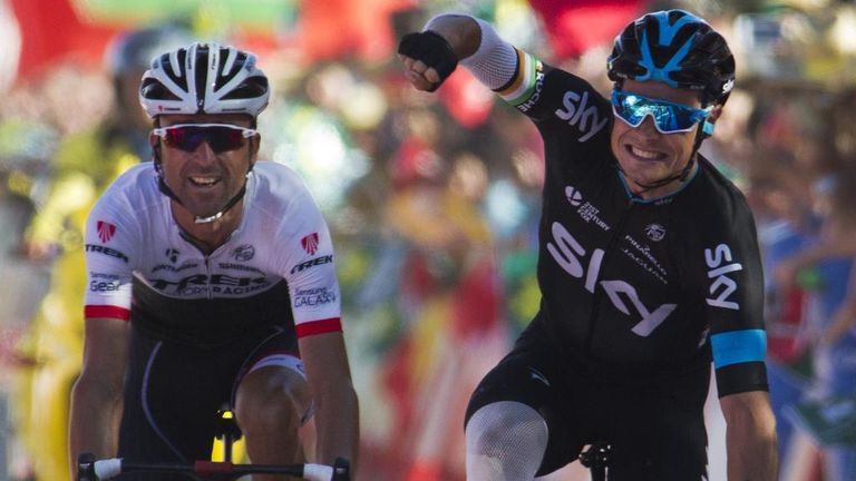Nicolas Roche, Haimar Zubeldia, Vuelta a Espana 2015, stage 18