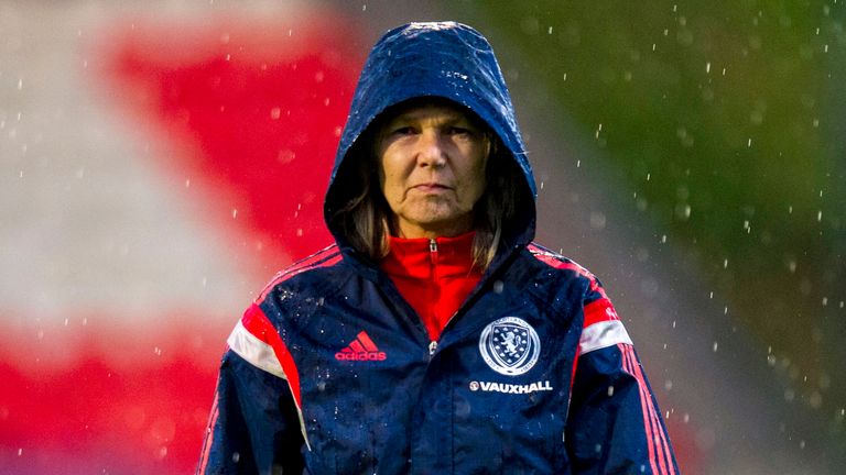 Scotland manager Anna Signeul