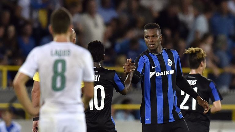 Obbi Oulare of Club Brugge