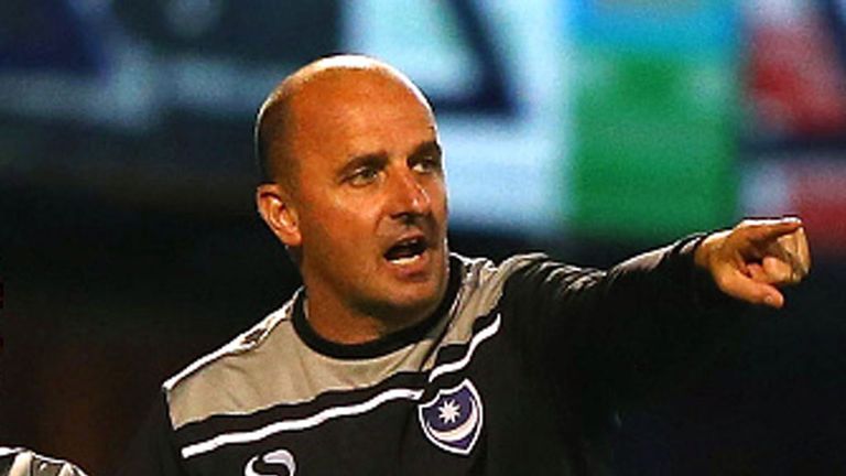 Paul Cook left Chesterfield to join Portsmouth in the summer