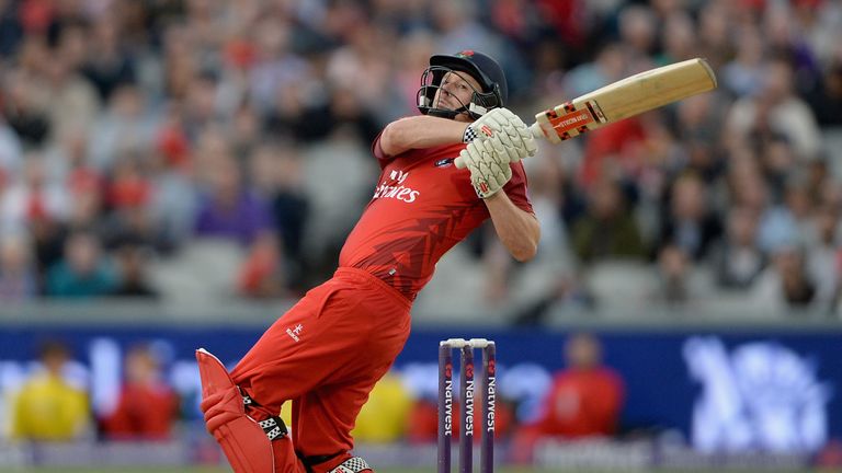 Paul Horton bats for Lancashire in their NatWest T20 Blast match with Birmingham Bears at Old Tafford on June 26, 2015.