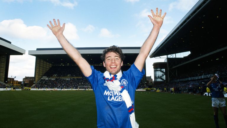 Ally McCoist played for Rangers for 15 years