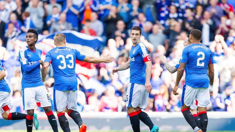 Rangers have won all nine of their games since the start f the season in Mark Warburton's first campaign as boss