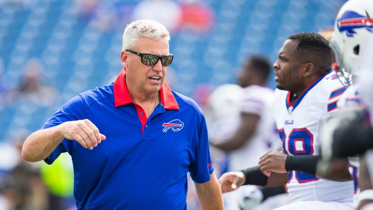 Head coach Rex Ryan of the Buffalo Bills 