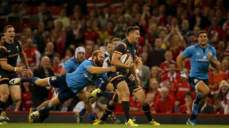 Wales player Rhys Webb