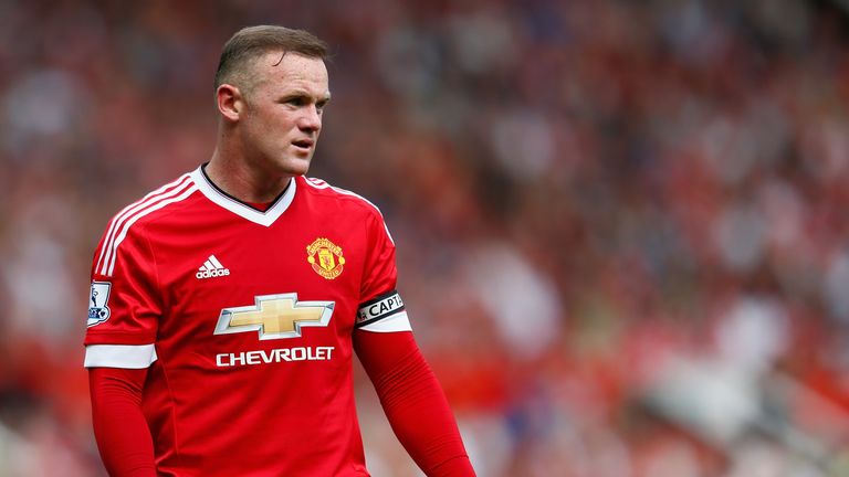 MANCHESTER, ENGLAND - AUGUST 22:  Wayne Rooney of Manchester United looks on during the Barclays Premier League match between Manchester United and Newcast
