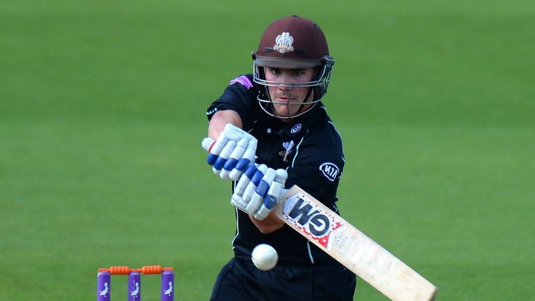  Rory Burns of Surrey bats during the Royal London One-Day Cup Quarter Final v Kent