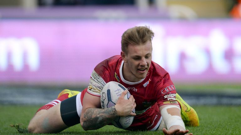 Tom Johnstone of Wakefield Wildcats