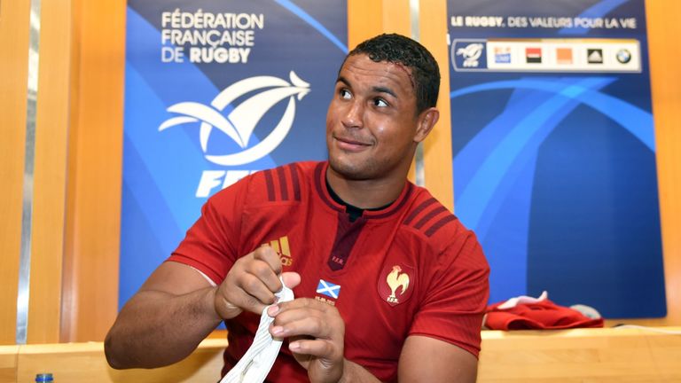 France captain Thierry Dusautoir