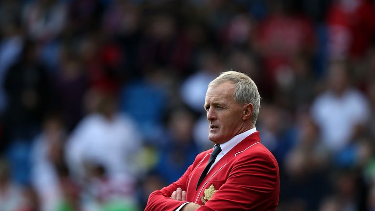 Canada head coach Kieran Crowley looks on during the 2015 Rugby World Cup Pool D match between Italy and Canada at Elland Road