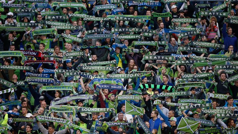 Seattle Sounders attract the most fans in the league, averaging over 40,000 fans a game 