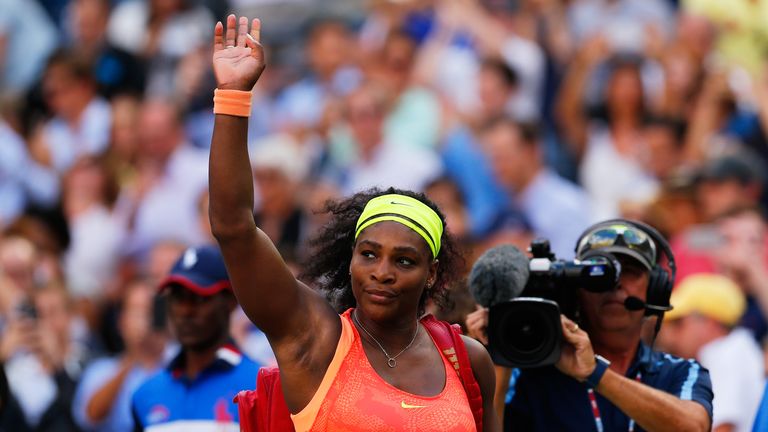 Serena Williams' hopes of a calendar Grand Slam are over after Vinci ended her 33-match winning streak at majors 