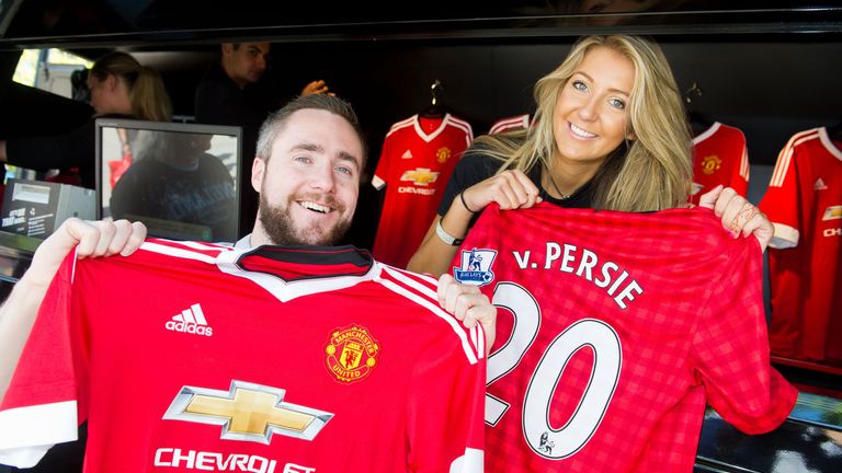 United fans also returned Van Persie shirts