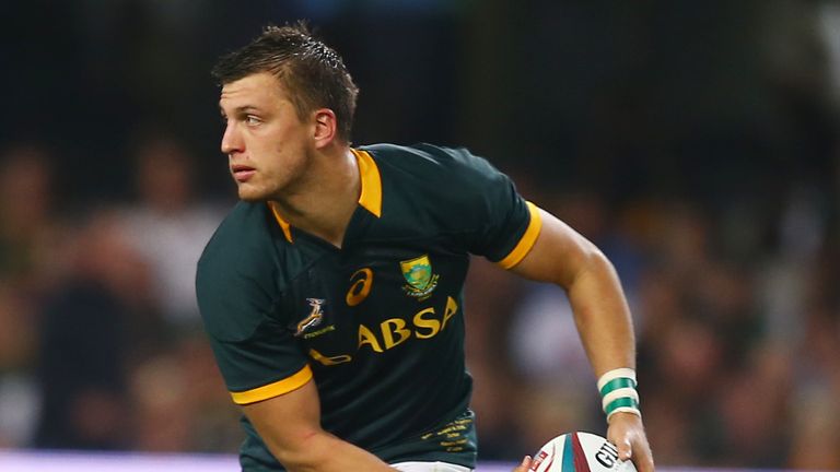 Handre Pollard has been recalled at fly-half for South Africa against Samoa.